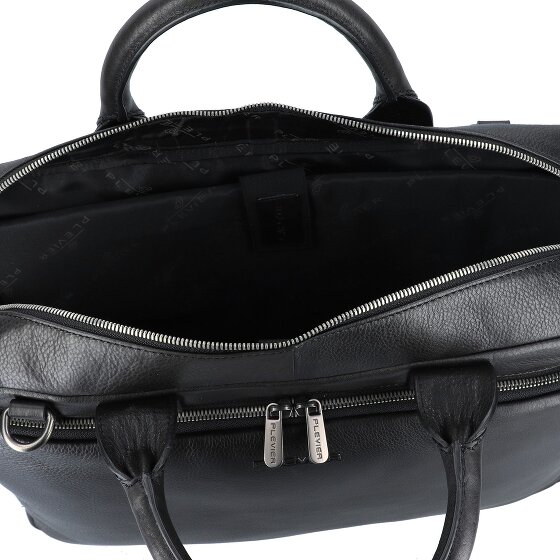 Plevier Vintage Bill Koffer Leer 40 cm Laptop compartiment