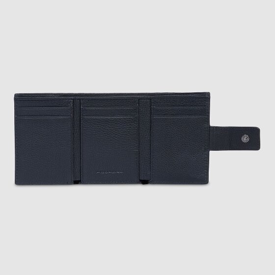Piquadro Than Portemonnee RFID-bescherming Leer 10 cm