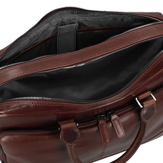 bugatti Romano Koffer Leer 40 cm Laptop compartiment