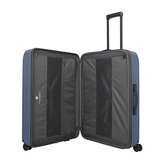 Travelite Dynamiic 4 wielen Kofferset 3-delig met uitbreidingsplooi