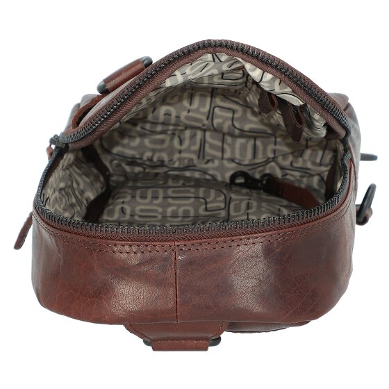 Spikes & Sparrow Bronco Schoudertas Leer 17,5 cm