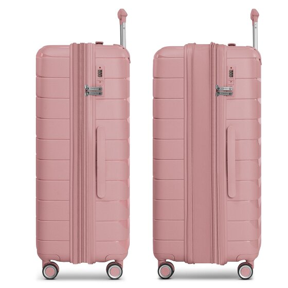 Franky London 4 wielen Trolley L 74 cm met uitbreidingsplooi