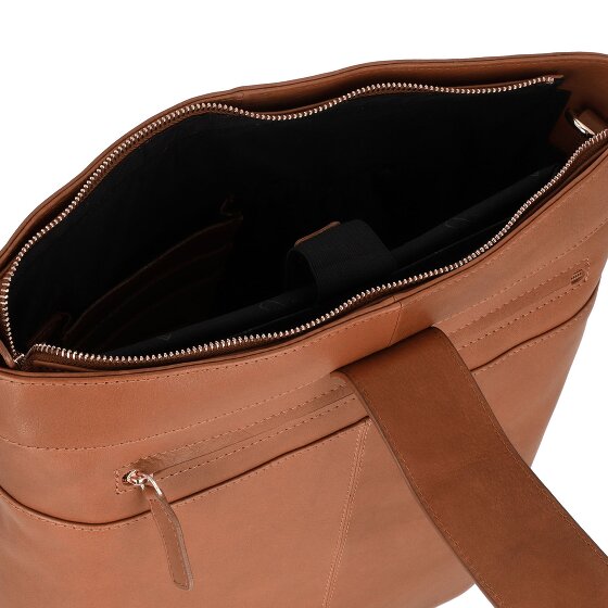 Plevier Bow Schoudertas Leer 30 cm Laptop compartiment