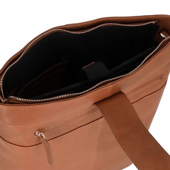 Plevier Bow Schoudertas Leer 30 cm Laptop compartiment