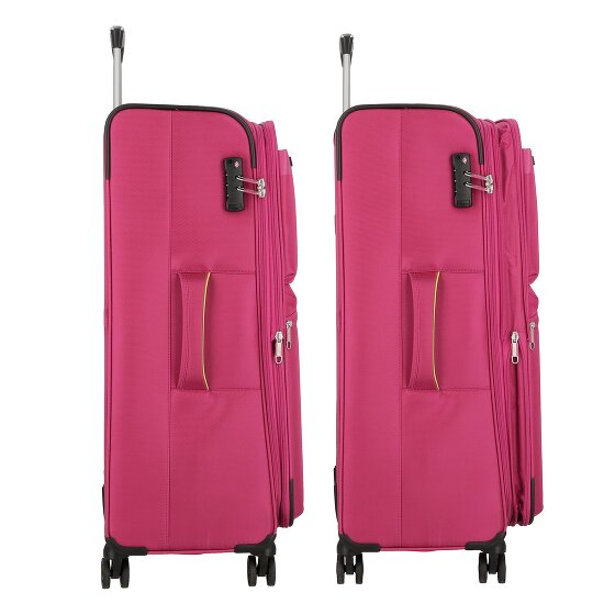 d&n Travel Line 6704 4-wielige trolley 75 cm