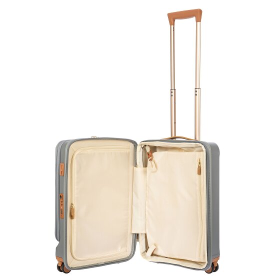 Bric's Capri 4 wielen Cabinewagen 55 cm Laptop compartiment met uitbreidingsplooi