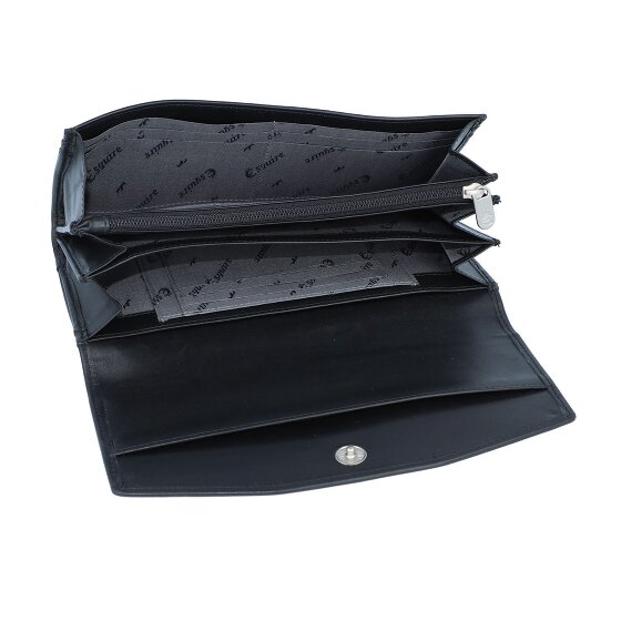Esquire Nieuw Zijden Portemonnee Leder 19 cm