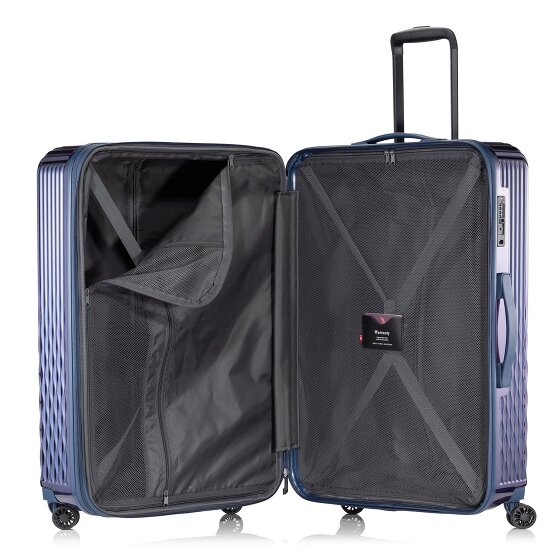 Pack Easy Flow 4 wielen Trolley L 75 cm met uitbreidingsplooi