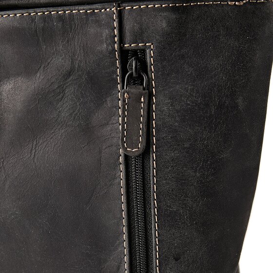 Jack Kinsky Baltimore 15 Zakelijke rugzak Leer 43 cm Laptop compartiment