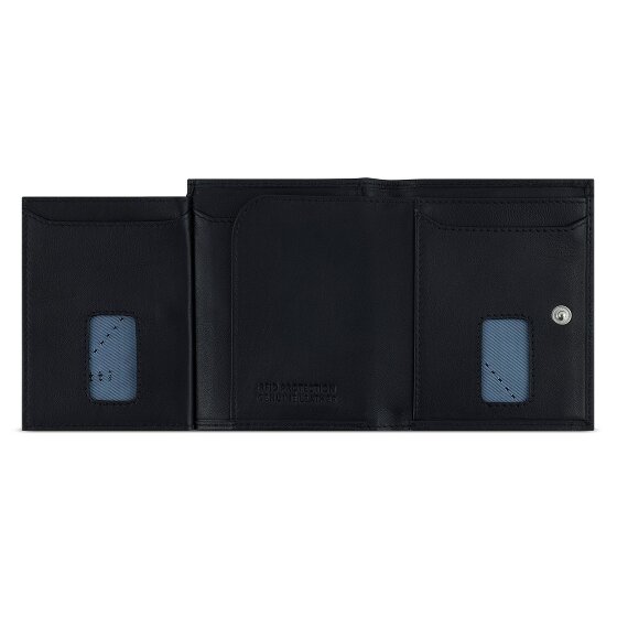 bugatti Secure Slim Portemonnee RFID-bescherming Leer 8 cm