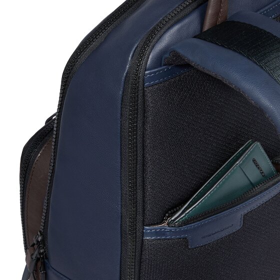 Piquadro Harper Rugzak RFID Leer 40 cm Laptopcompartiment