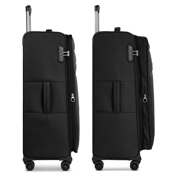 Worldpack Chicago 4 wielen Trolley L 78 cm met uitbreidingsplooi