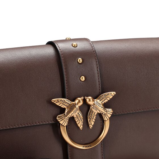 PINKO Love One Schoudertas Leer 27 cm
