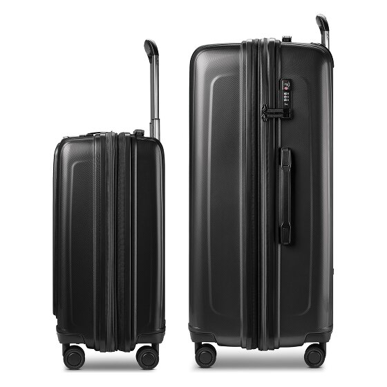 Redolz Essentials 14 4-wiel kofferset 2 stuks laptopvak met rekbare vouw