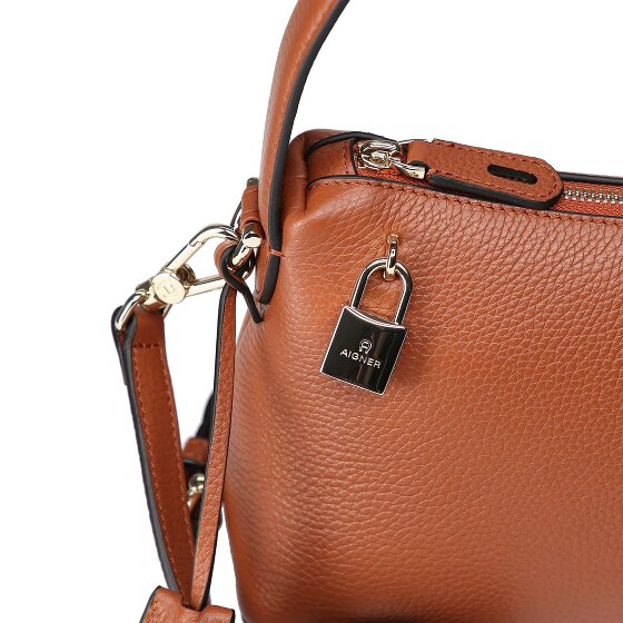 AIGNER Delia Schoudertas Leer 33 cm