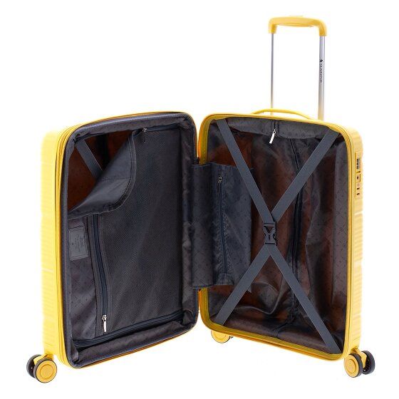 Gladiator 0800 4 wielen Cabinewagen 55 cm met uitbreidingsplooi