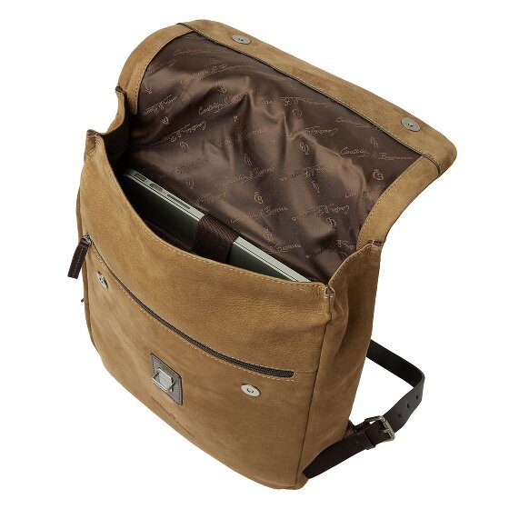 Castelijn & Beerens Veneto Zakelijke rugzak RFID-bescherming Leer 39 cm Laptop compartiment