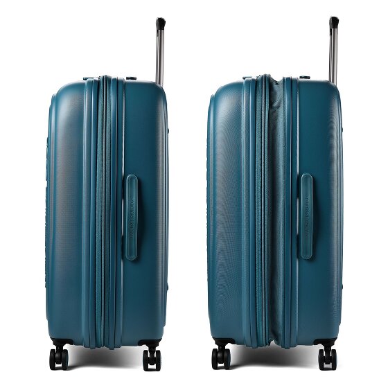 Mandarina Duck Logoduck + 4 wielen Trolley L 75 cm