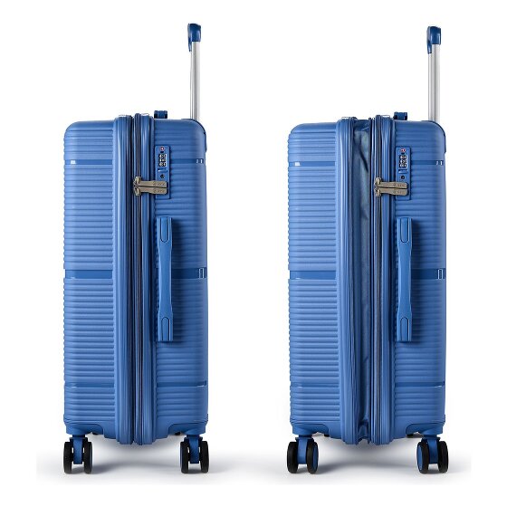 Benzi 5899 4 wielen Trolley M 57 cm met uitbreidingsplooi