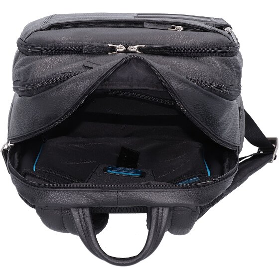 Piquadro Vibe Rugzak Leer 43 cm Laptopvak