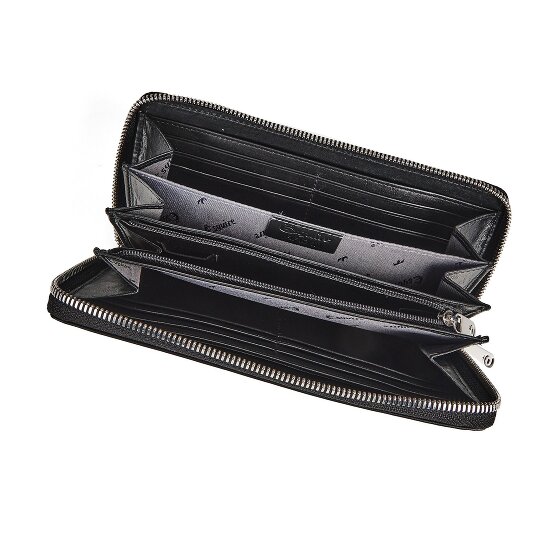 Esquire Silk Portemonnee Leder 19 cm