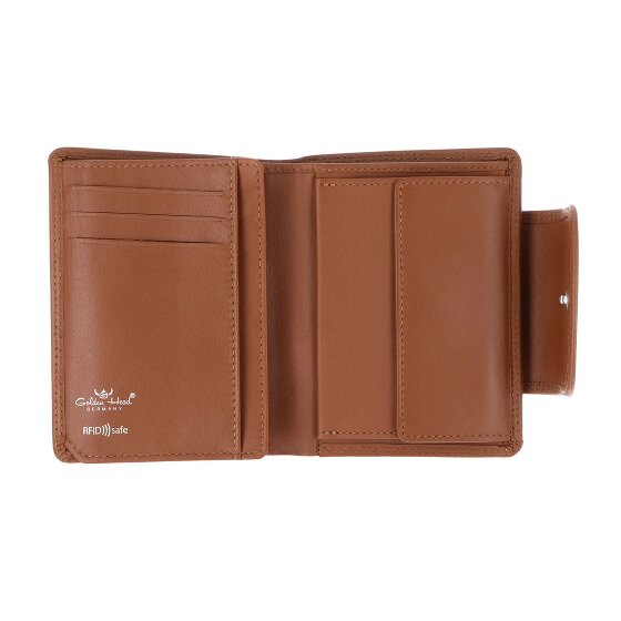 Golden Head Polo Portemonnee RFID-bescherming Leder 12 cm