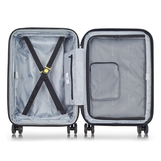 Delsey Paris Shadow 5.0 4-wiel cabine trolley 55 cm laptopvak met uitbreidingsplooi