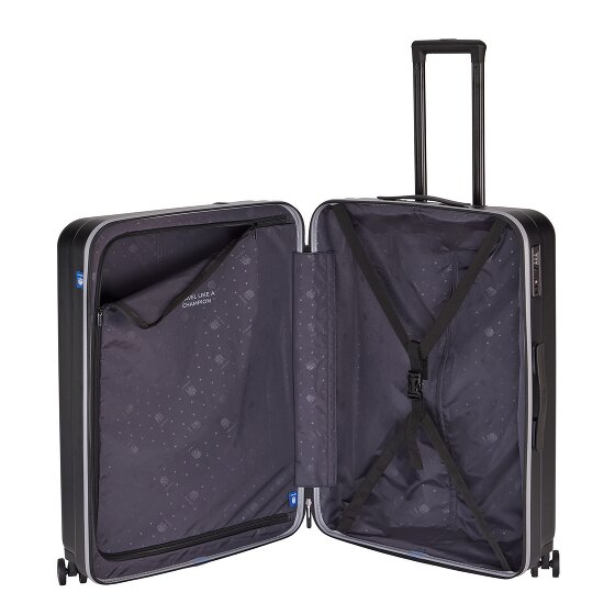 Travelite travelite x NFL 4 wielen Kofferset 3-delig met uitbreidingsplooi