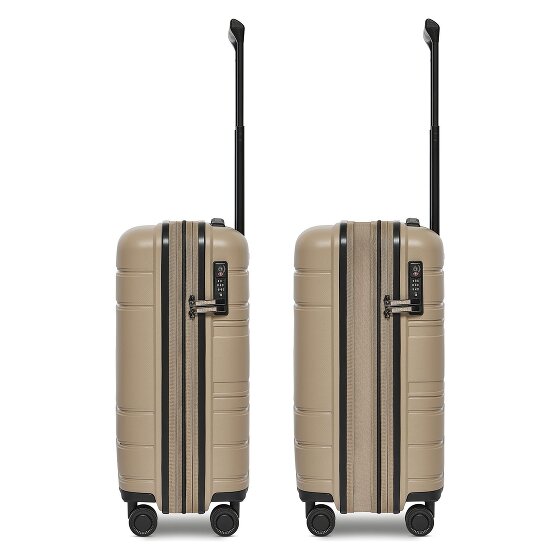 Redolz Essentials 11 4 wielen Cabinewagen 55 cm met uitbreidingsplooi