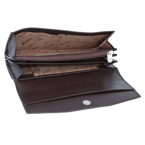 Esquire Nieuw Zijden Portemonnee Leder 19 cm Esquire Nieuw Zijden Portemonnee Leder 19 cm