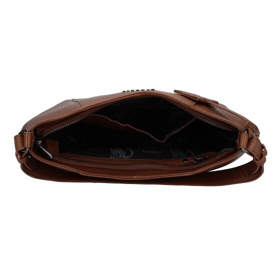 Burkely Nocturnal Nova Schoudertas Leer 32 cm