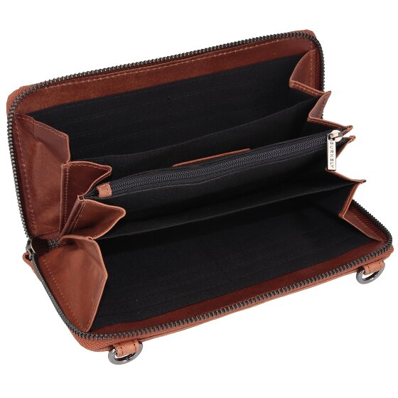 Burkely Casual Carly mobiele tas RFID Leer 21 cm