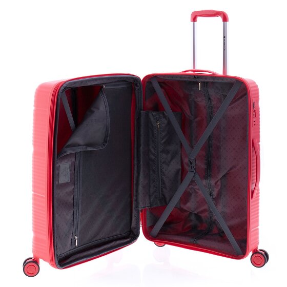 Gladiator 0800 4 wielen Trolley 65 cm met uitbreidingsplooi