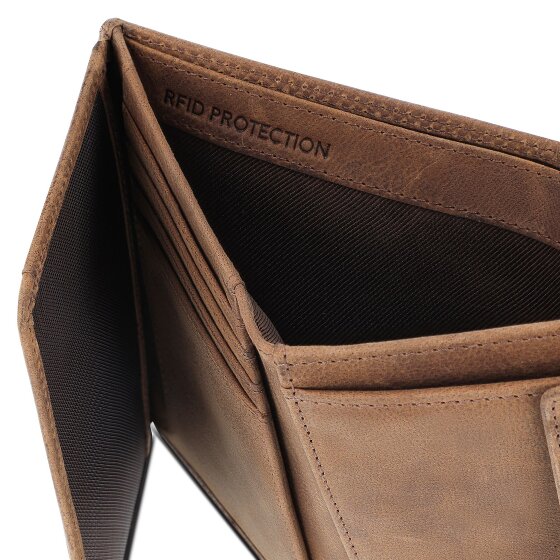 Redolz Leather Essentials HF portemonnee RFID leer 9.5 cm