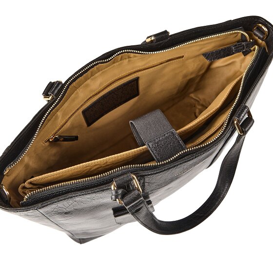 Burkely Fine Florence Shopper Tas Leer 36 cm Laptop compartiment