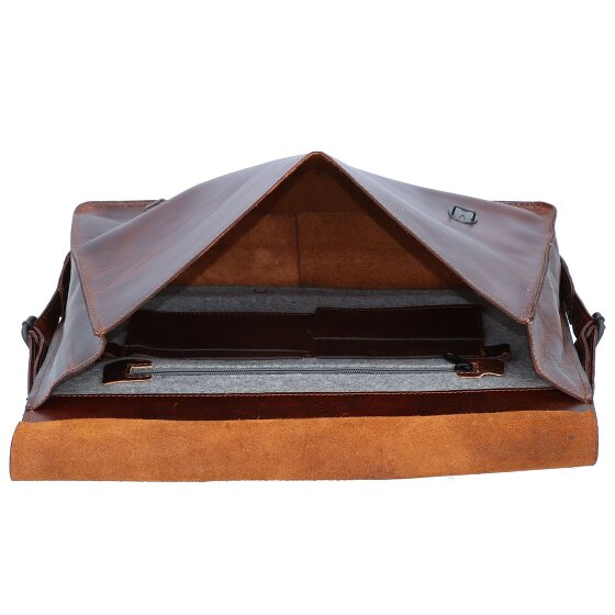 Harold's Aberdeen Messenger Leder 40 cm Laptopcompartiment