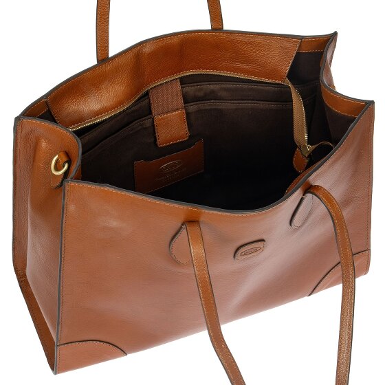 Bric's Volterra Shopper Tas M Leer 40.5 cm Laptop compartiment