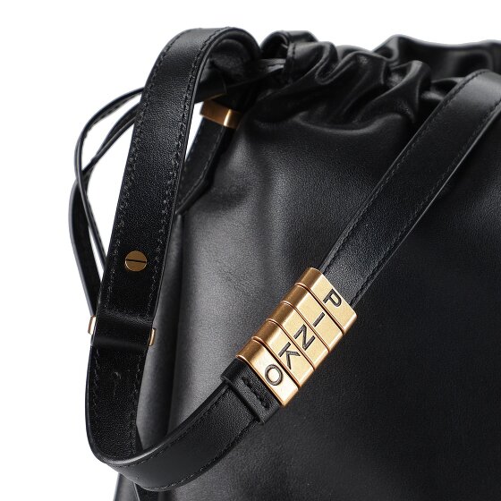 PINKO Slouchy Schoudertas Leer 31 cm