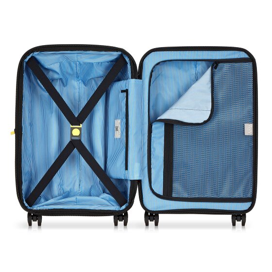 Delsey Paris Lutece Se 4 wielen Cabinewagen 55 cm met uitbreidingsplooi