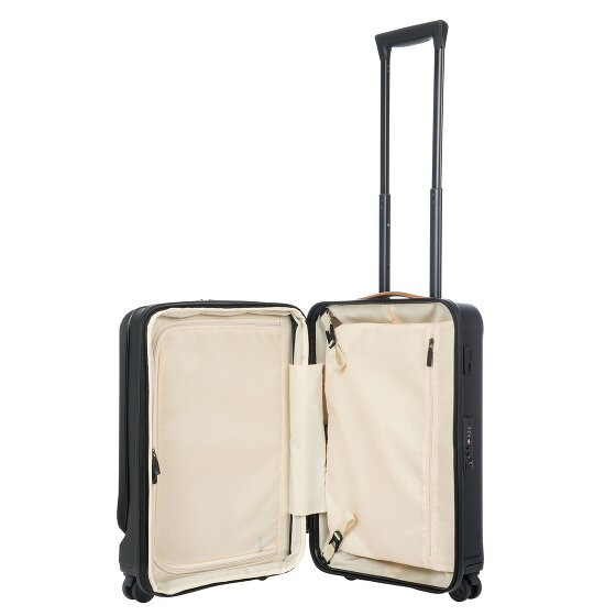 Bric's Capri 4 wielen Cabinewagen 55 cm Laptop compartiment met uitbreidingsplooi