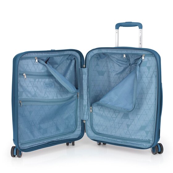 Gabol Queens 4 wielen Cabinewagen S 54 cm met uitbreidingsplooi