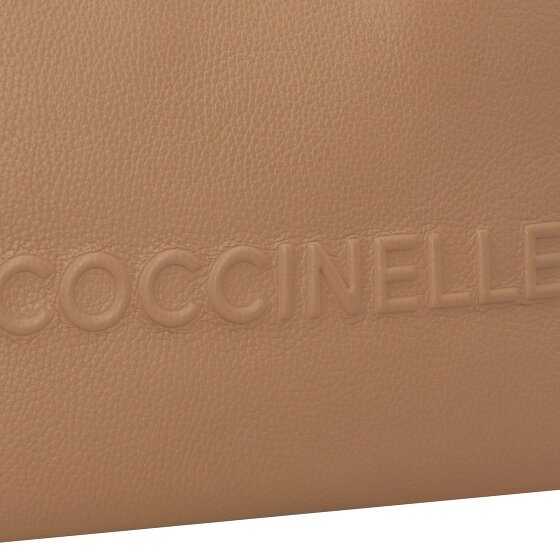 Coccinelle Myrtha Schoudertas Leer 35 cm
