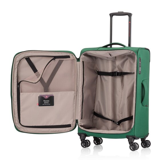 Pack Easy GoUp 4 wielen Trolley M 65 cm met uitbreidingsplooi