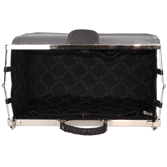 Greenland Nature Zwart nappa dokterskoffer leer 48 cm