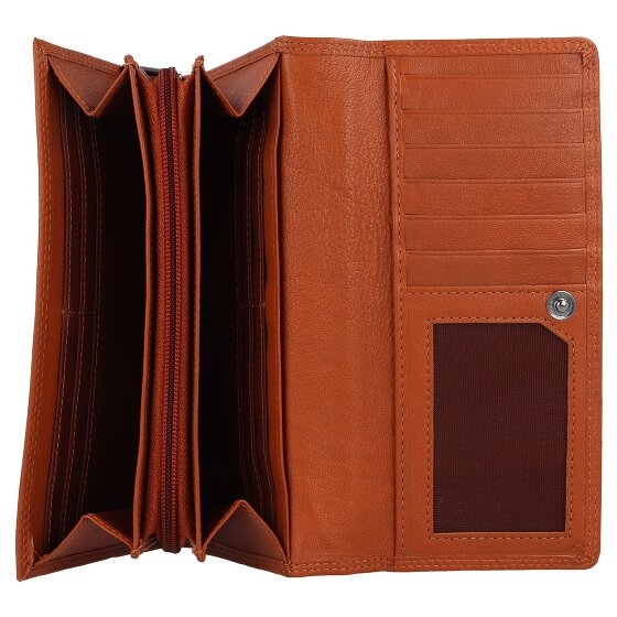 mano Donna Giulia Leren Portemonnee 19,5 cm