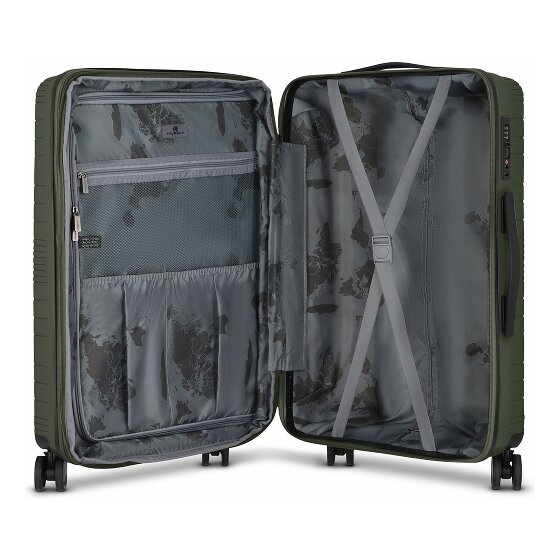 Franky Dallas 3.0 4-wiel trolley M 65 cm met rekbare vouw