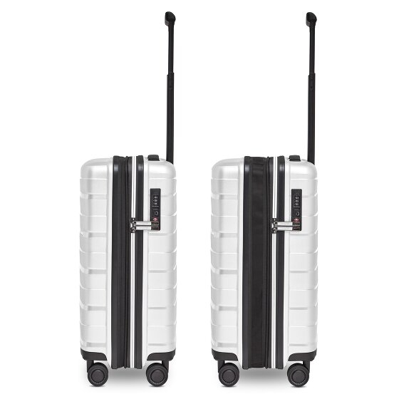 Bergpfeil Travel 4-wiel cabine trolley S 55 cm met uitbreidingsplooi