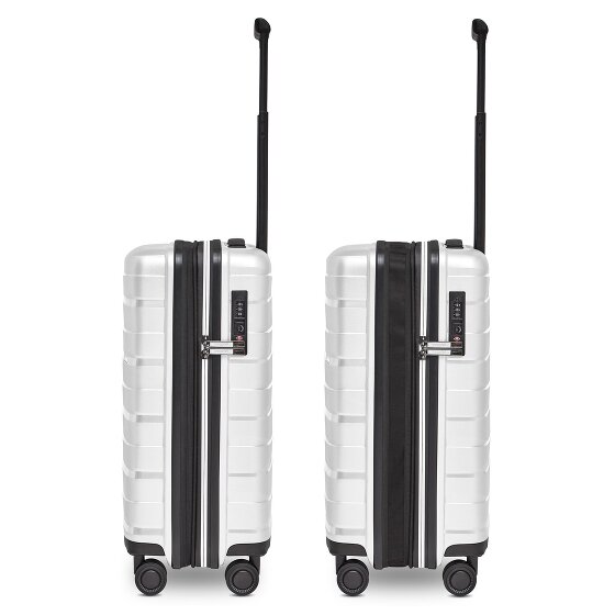 Bergpfeil Travel 4-wiel cabine trolley S 55 cm met uitbreidingsplooi