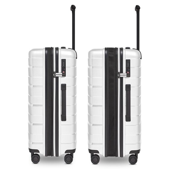 Bergpfeil Reis trolley op 4 wielen M 66 cm met uitbreidingsplooi