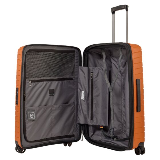Stratic Novium 4 wielen Trolley M 65 cm met uitbreidingsplooi